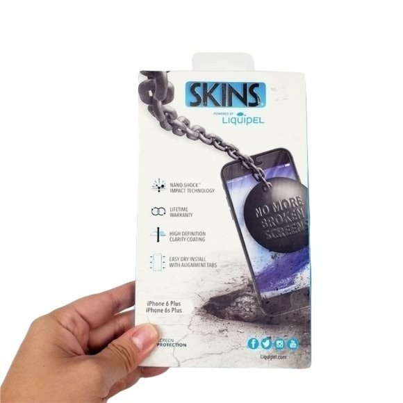 Liquipel   OS   clear  screen protector iPhone 6 plus - Picture 4 of 5